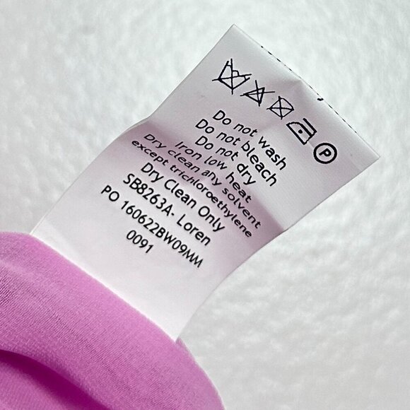 HOUSE OF CB Loren Georgette Mermaid Gown in Pink Size Medium - Picture 10 of 16